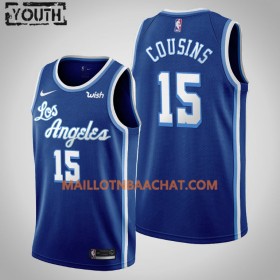 Maillot NBA Los Angeles Lakers DeMarcus Cousins 15 Nike 2019-20 Hardwood Classics Swingman - Enfant